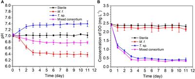 Corrosion of Q235 Carbon Steel in Seawater Containing Mariprofundus ferrooxydans and Thalassospira sp.